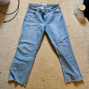 Abercrombie curve love low rise baggy jean